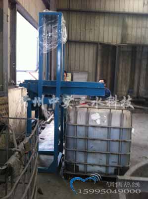 電動升降式化工噸桶攪拌機